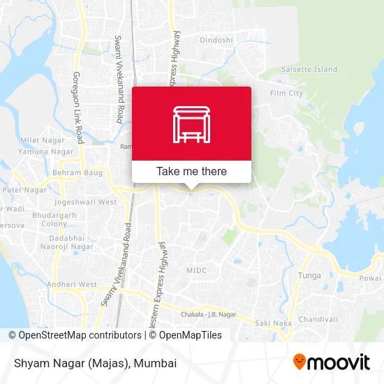 Shyam Nagar (Majas) map