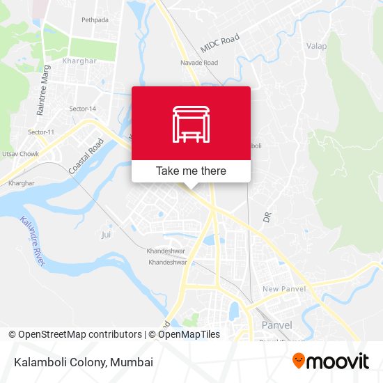 Kalamboli Colony map