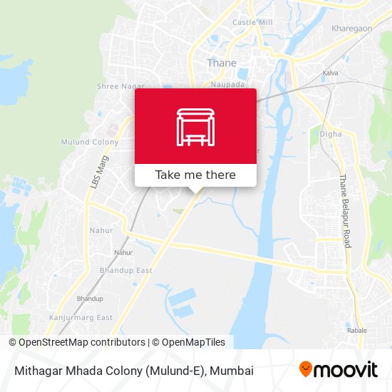 Mithagar Mhada Colony (Mulund-E) map