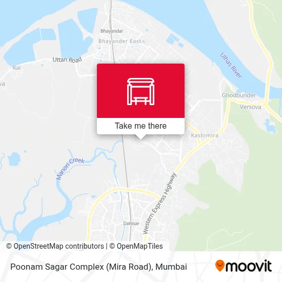Poonam Sagar Complex (Mira Road) map