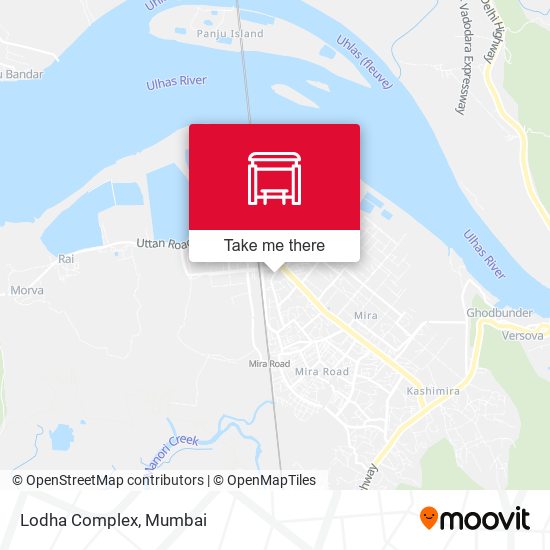 Lodha Complex map