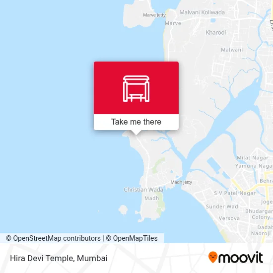 Hira Devi Temple map