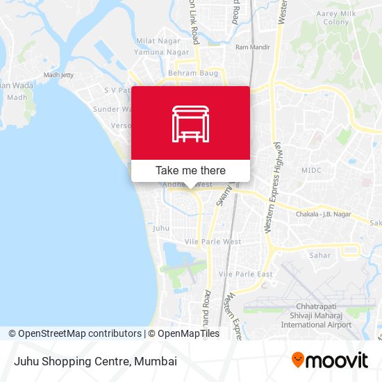 Juhu Shopping Centre map