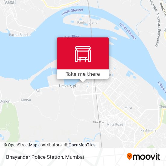 Bhayandar Police Station map