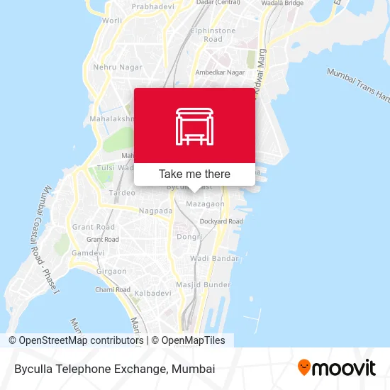 Byculla Telephone Exchange map