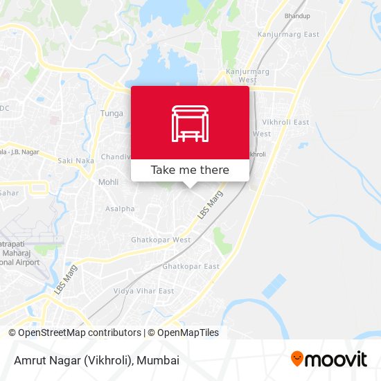 Amrut Nagar (Vikhroli) map