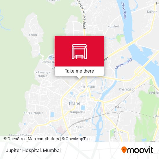 Siddhivinayak Tower (Jupiter Hospital) map