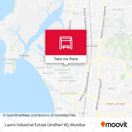 Laxmi Industrial Estate (Andheri W) map