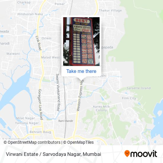 Virwani Estate / Sarvodaya Nagar map