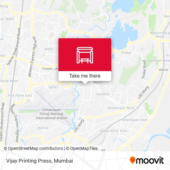 Vijay Printing Press map