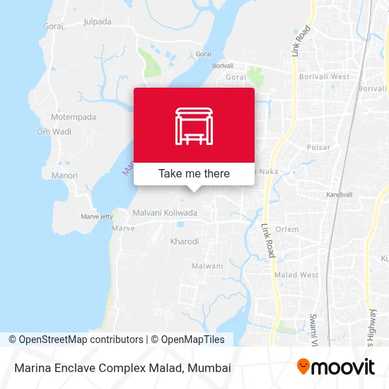 Marina Enclave Complex (Malad) map