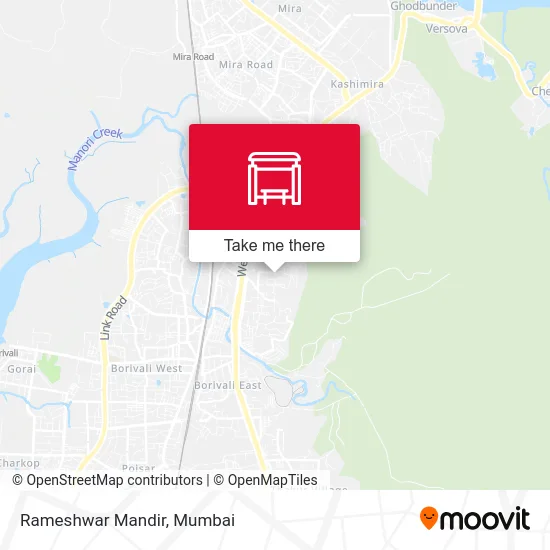 Rameshwar Mandir map