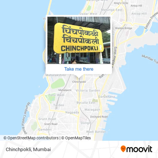 Chinchpokli map