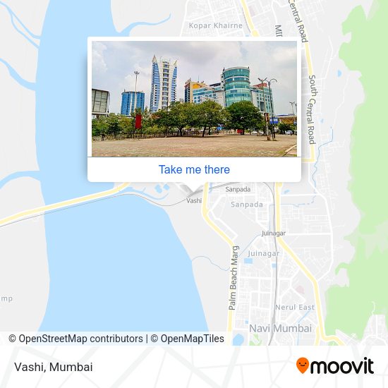 Vashi map