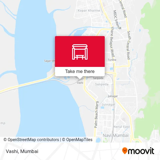Vashi map