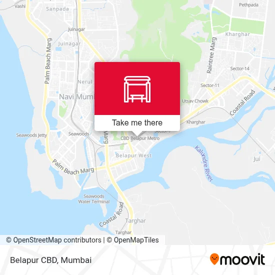 Belapur CBD map