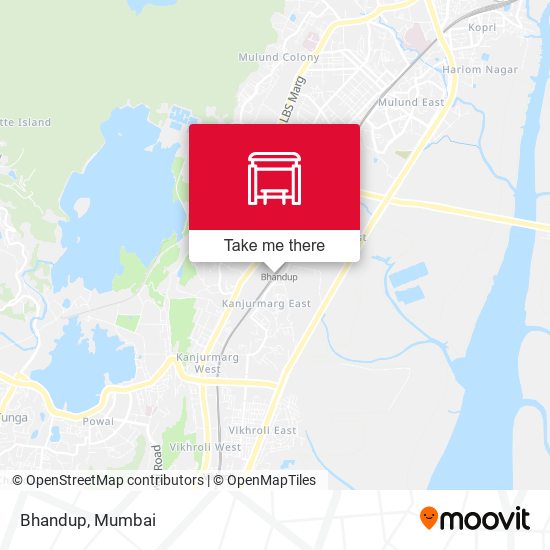 Bhandup map