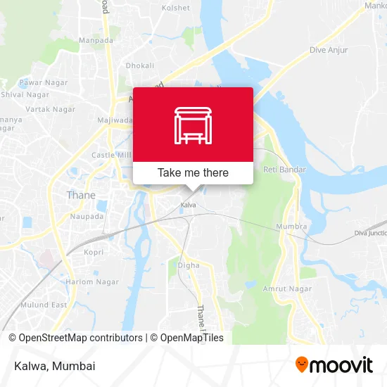 Kalwa map