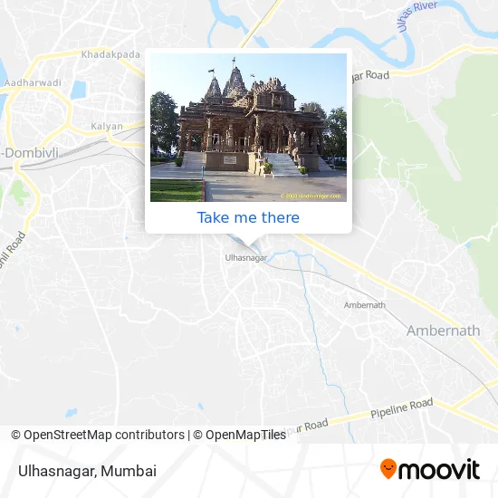 Ulhasnagar map