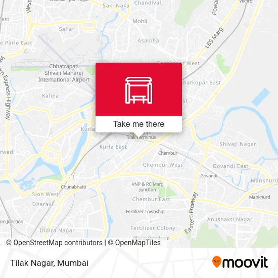 Tilak Nagar map