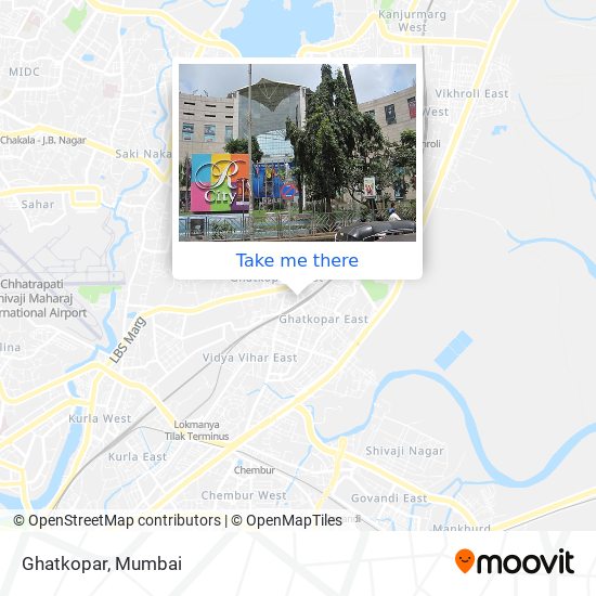 Ghatkopar map