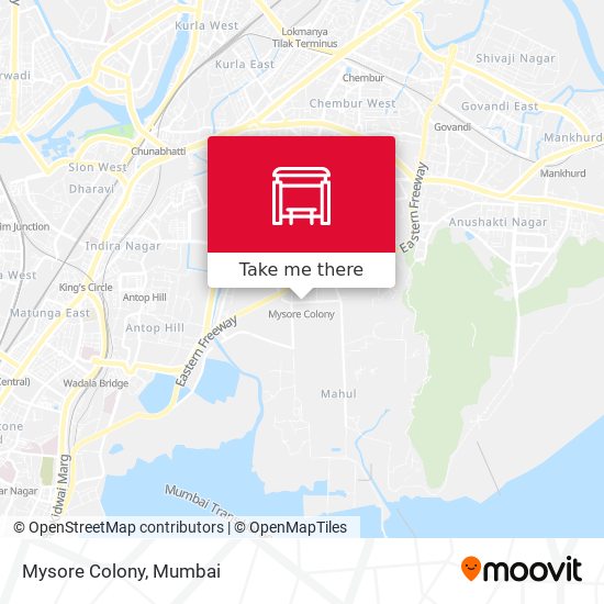 Mysore Colony map