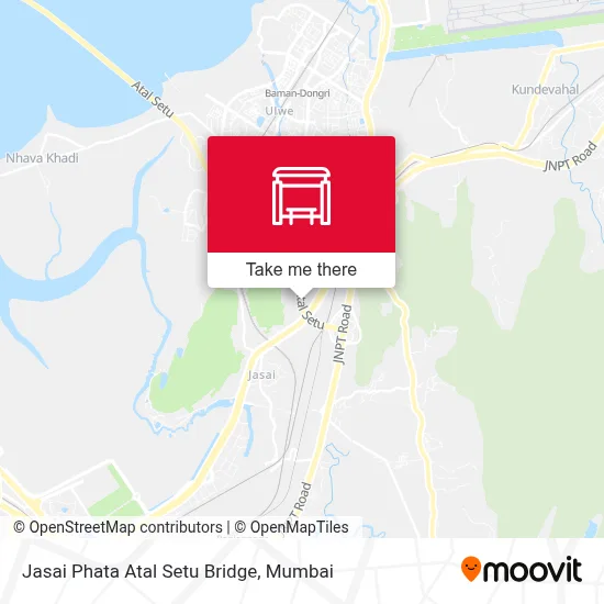 Jasai Phata Atal Setu Bridge map
