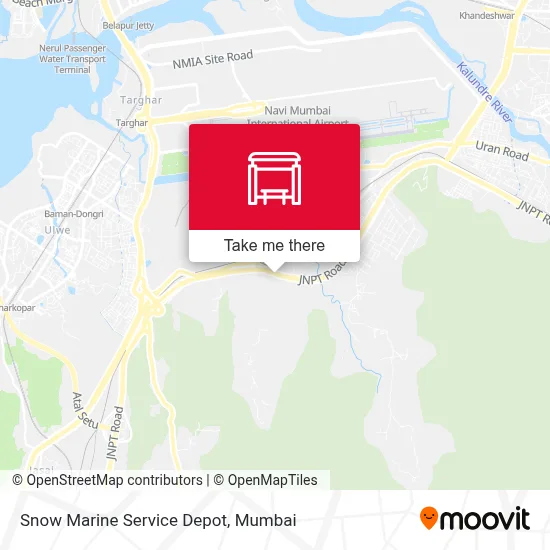 Snow Marine Service Depot map