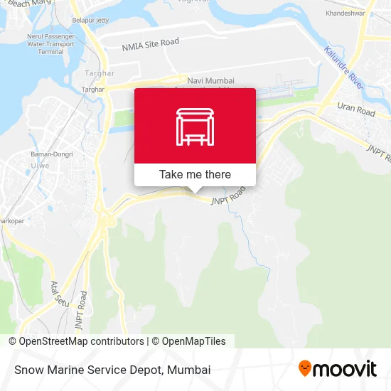 Snow Marine Service Depot map