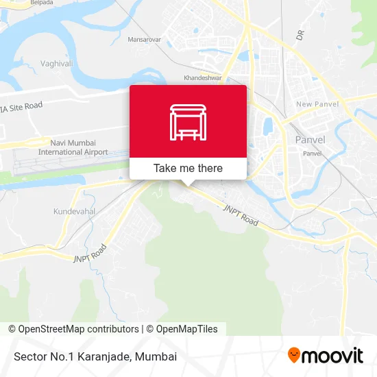 Sector No.1 Karanjade map