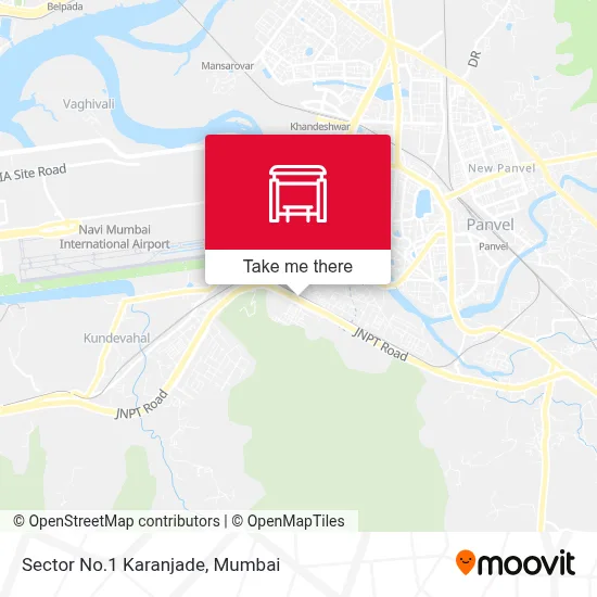 Sector No.1 Karanjade map