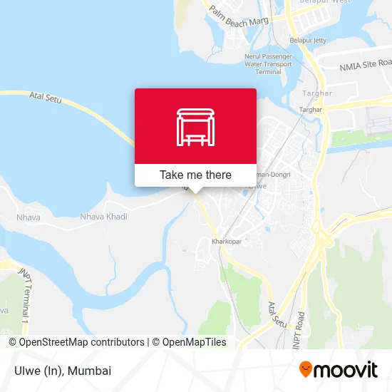 Ulwe (In) map