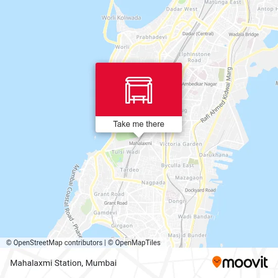 Mahalaxmi Station map