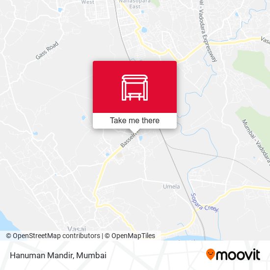 Hanuman Mandir map