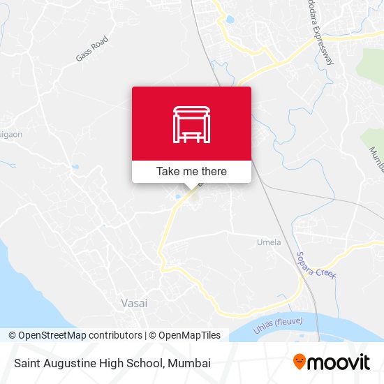 Saint Augustine High School map