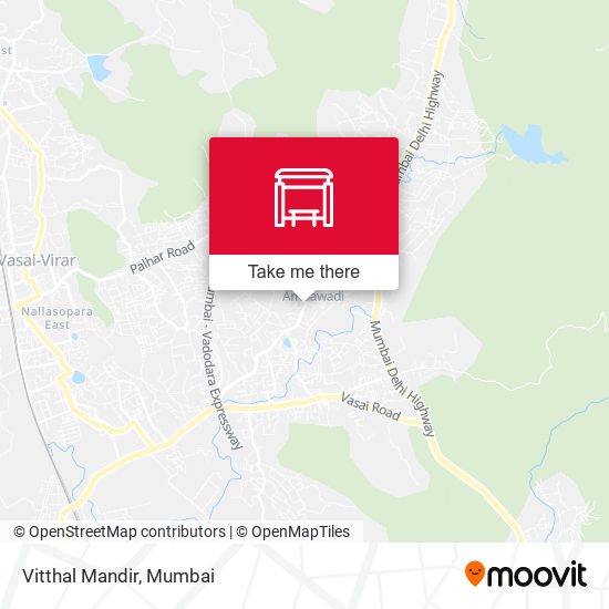 Vitthal Mandir map