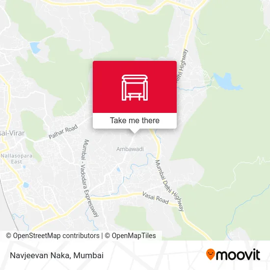 Navjeevan Naka map