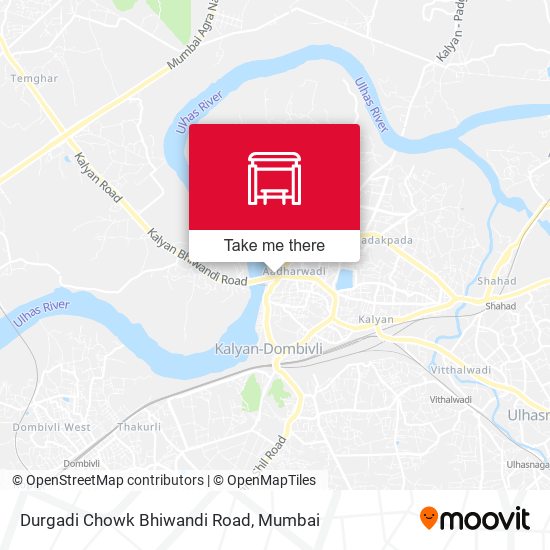 Durgadi Chowk Bhiwandi Road map