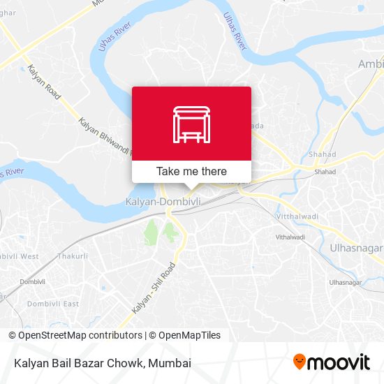 Kalyan Bail Bazar Chowk map