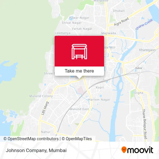 Johnson Company map