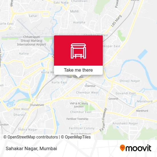 Sahakar Nagar map