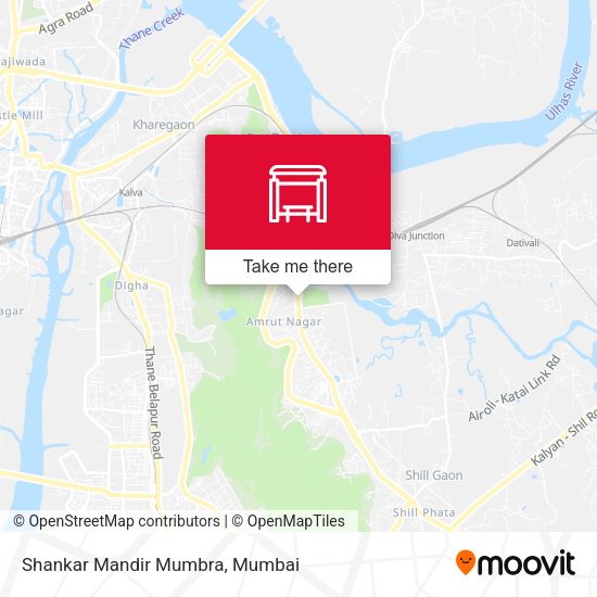 Shankar Mandir Mumbra map