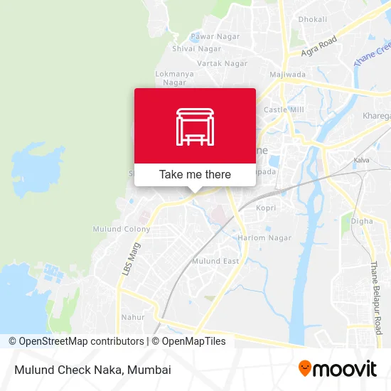Mulund Check Naka map