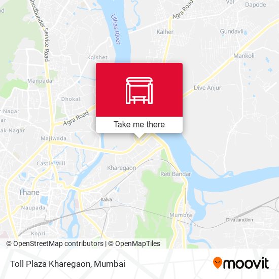 Toll Plaza Kharegaon map