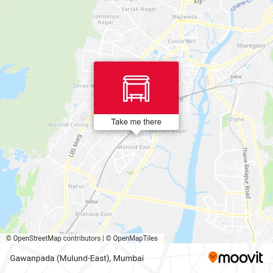 Gawanpada (Mulund-E) map
