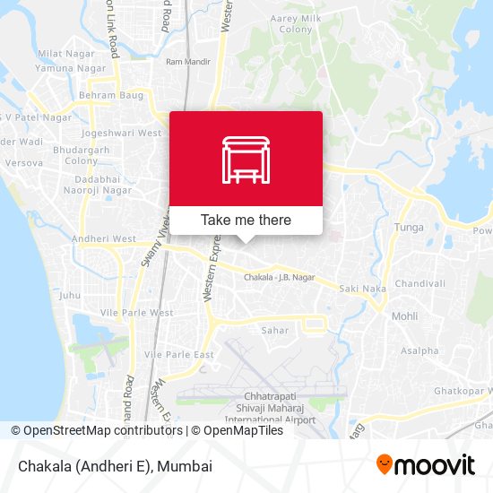 Chakala (Andheri E) map