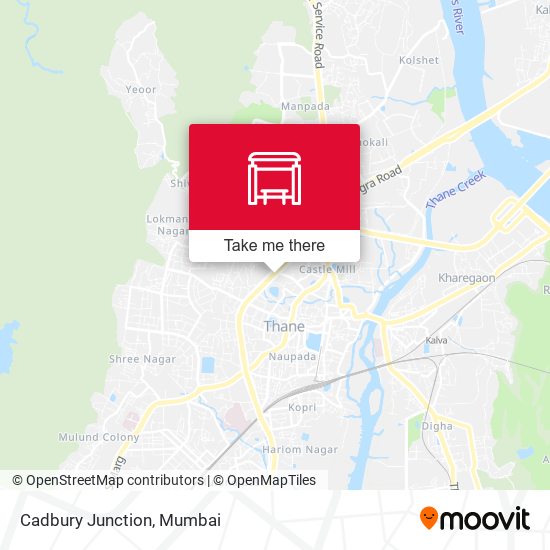 Cadbury Junction map