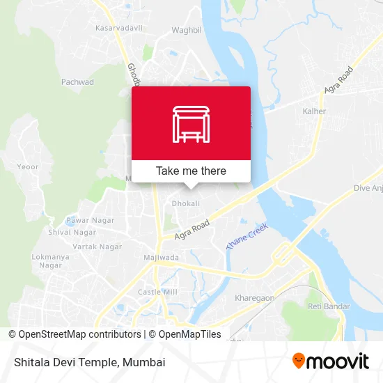 Shitala Devi Mandir map