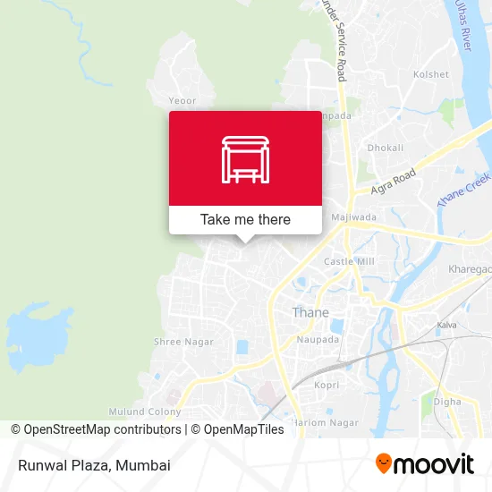 Runwal Plaza map