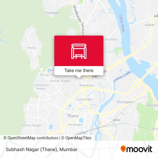Subhash Nagar (Thane) map